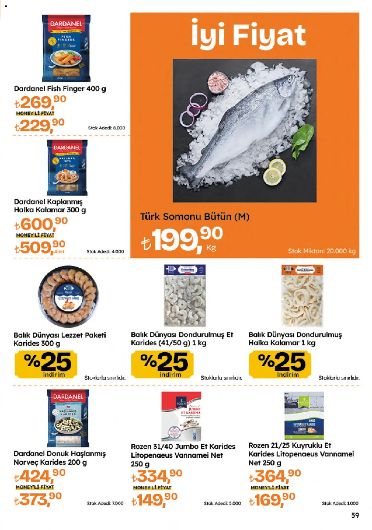 Migros Katalog - 5M Migroskop Dijital - 04.06.2026 tarihinden itibaren geçerlidir | Sayfa: 59 | Ürünler: Balık