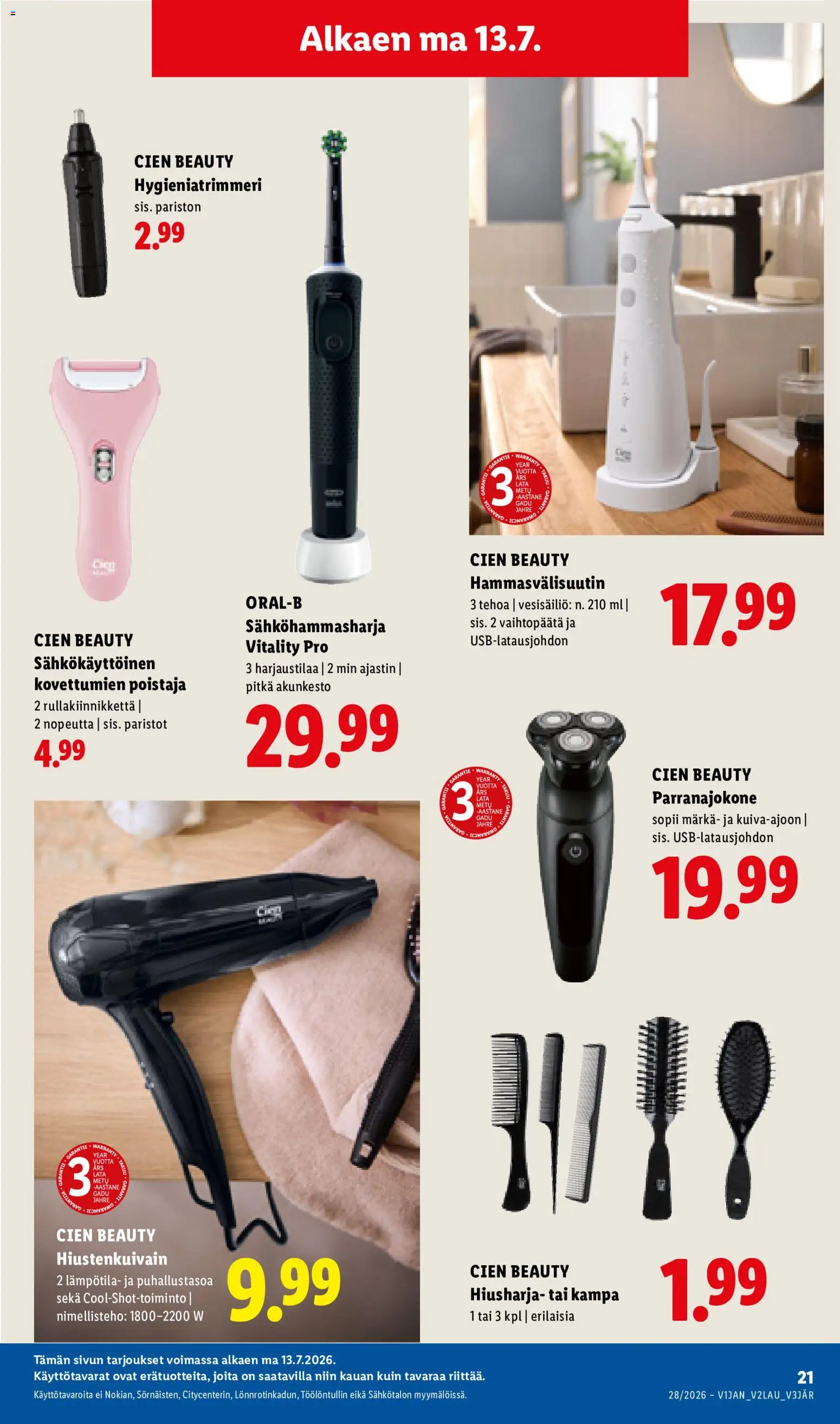 Lidl tarjoukset - Helsinki – voimassa 09/07/2026 alkaen | Sivu: 27