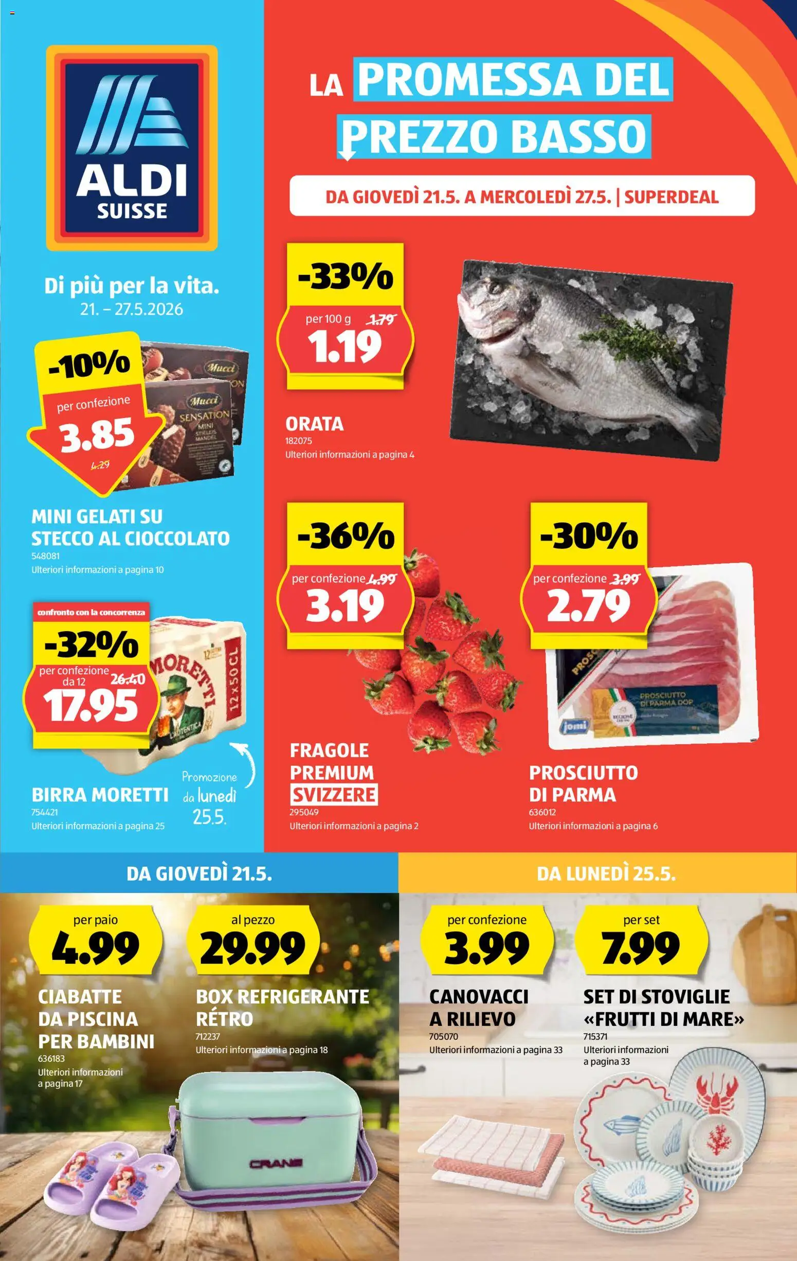 Aldi aktionen IT – gültig ab 21.05.2026 | Seite: 1 | Produkte: Box