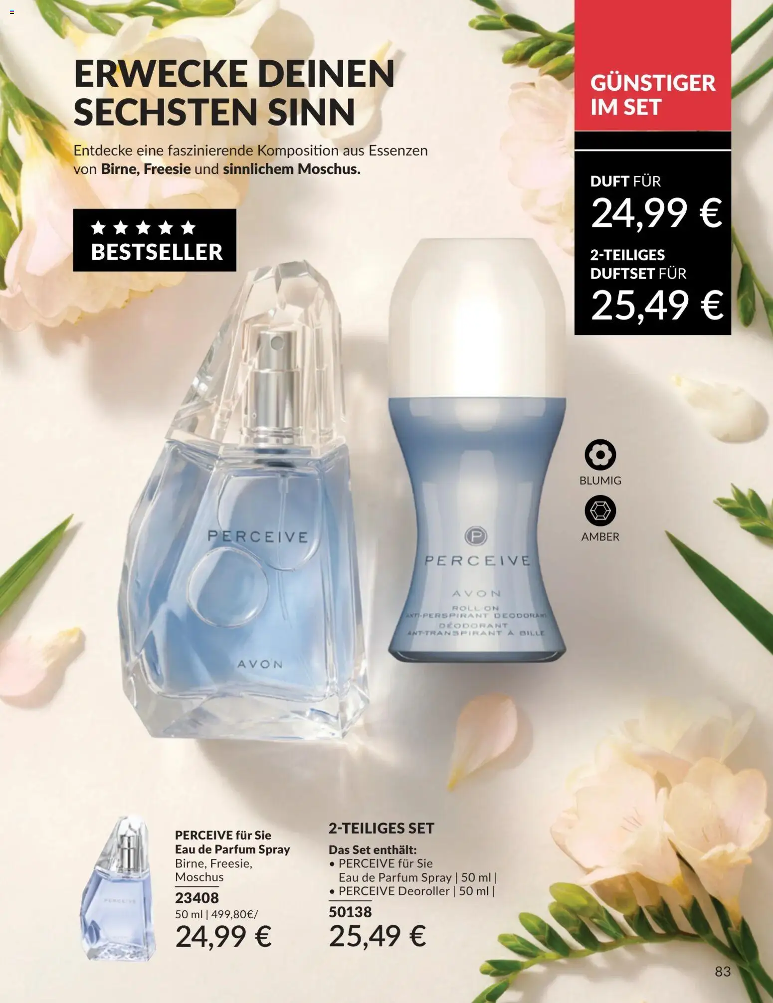 AVON Katalog Juli 2026 – gültig ab 01.07.2026 | Seite: 83 | Produkte: Parfüm, Duft, Deodorant, Eau de Parfum