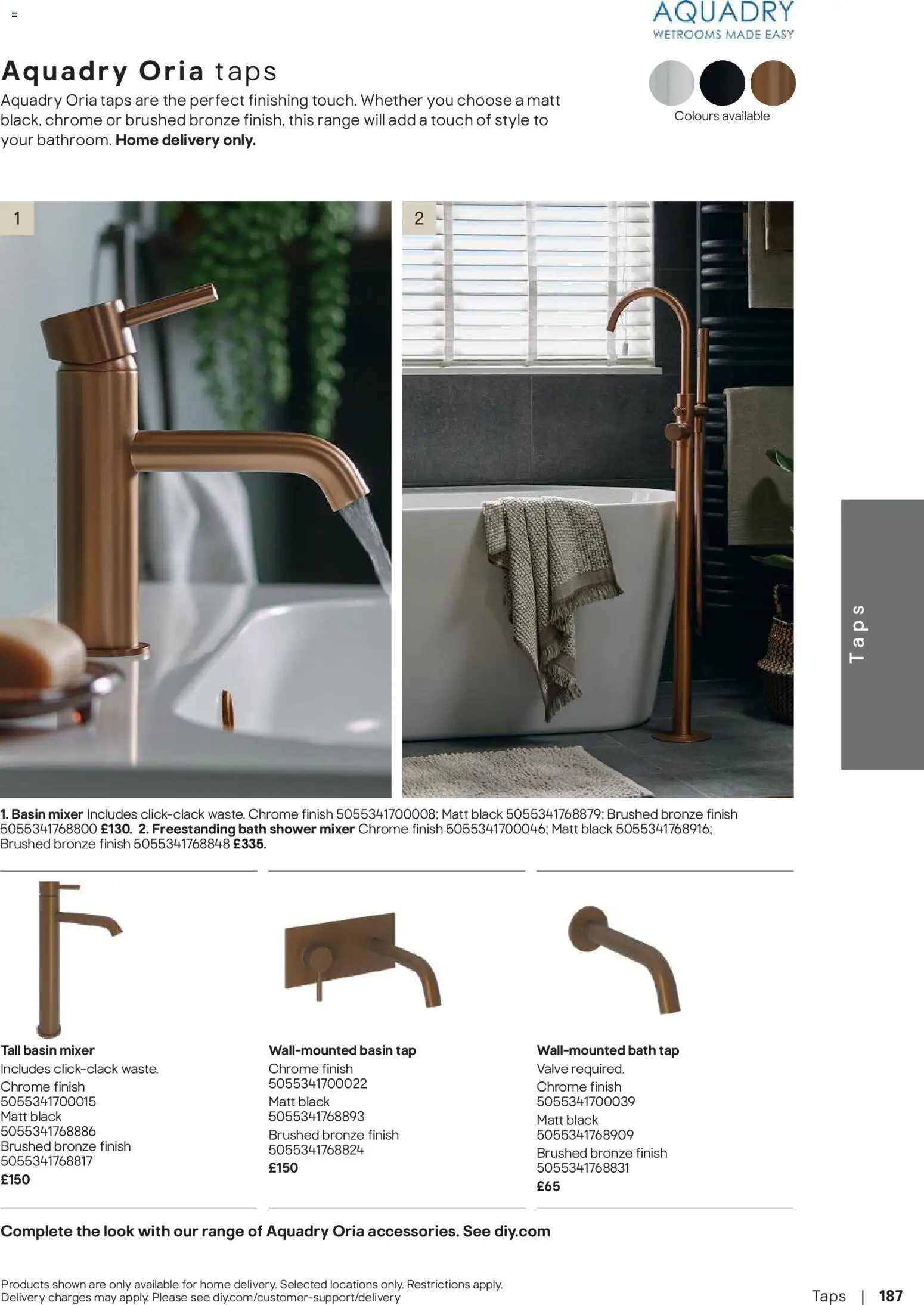 {H1} | Page: 188 | Products: Bath, Shower, Mixer