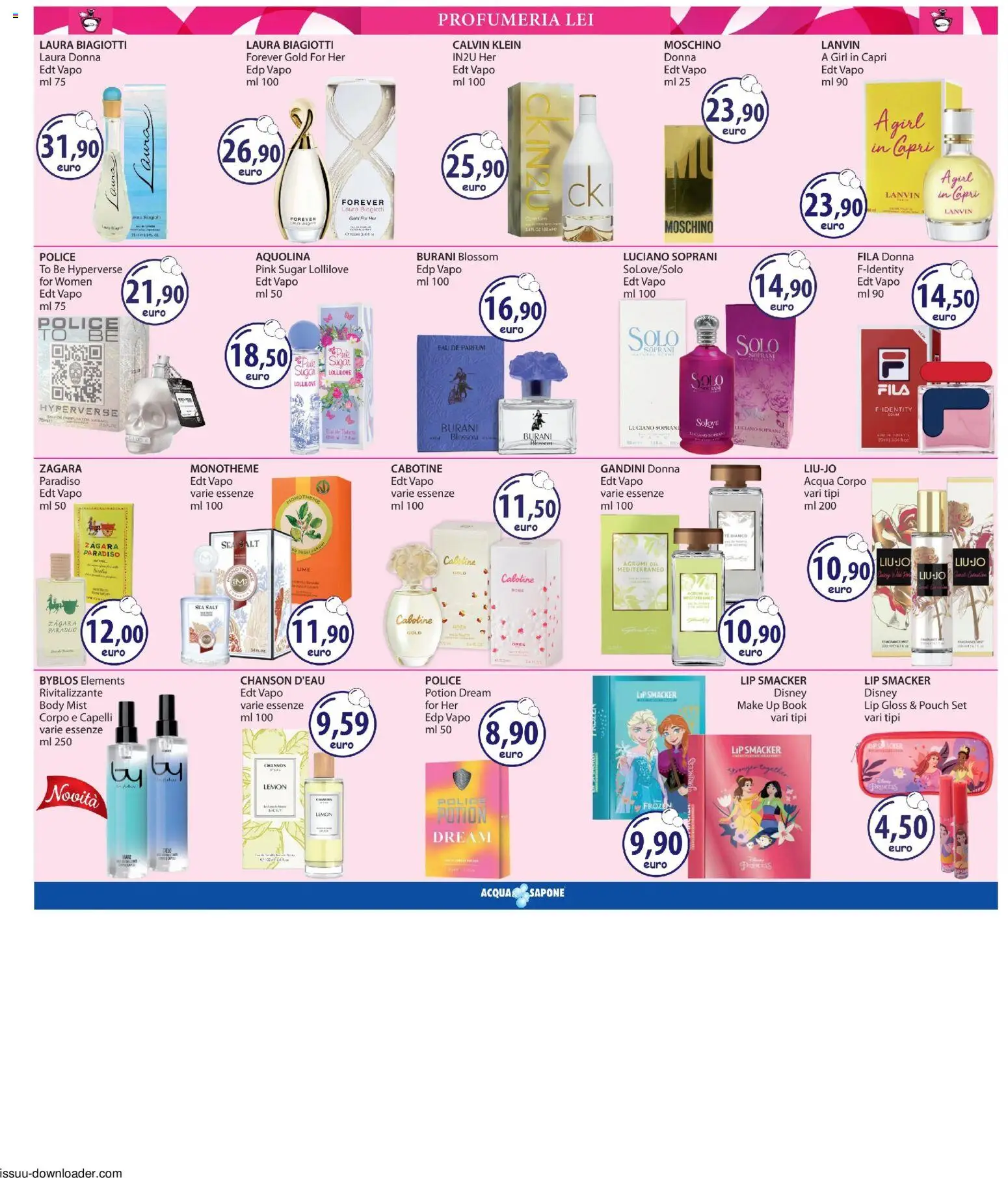 Volantino Acqua e Sapone del 09.04.2026 | Pagina: 2 | Prodotti: Sapone, Tè, Acqua, Agrumi
