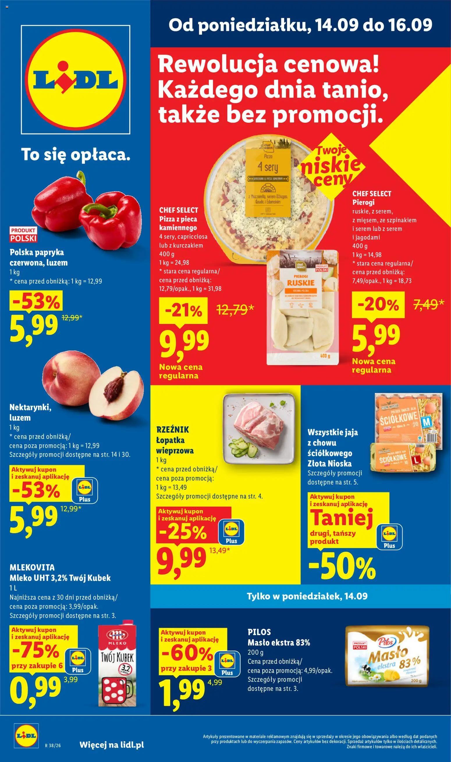 Lidl Polsko leták od 14.09.2026 | Strana: 1