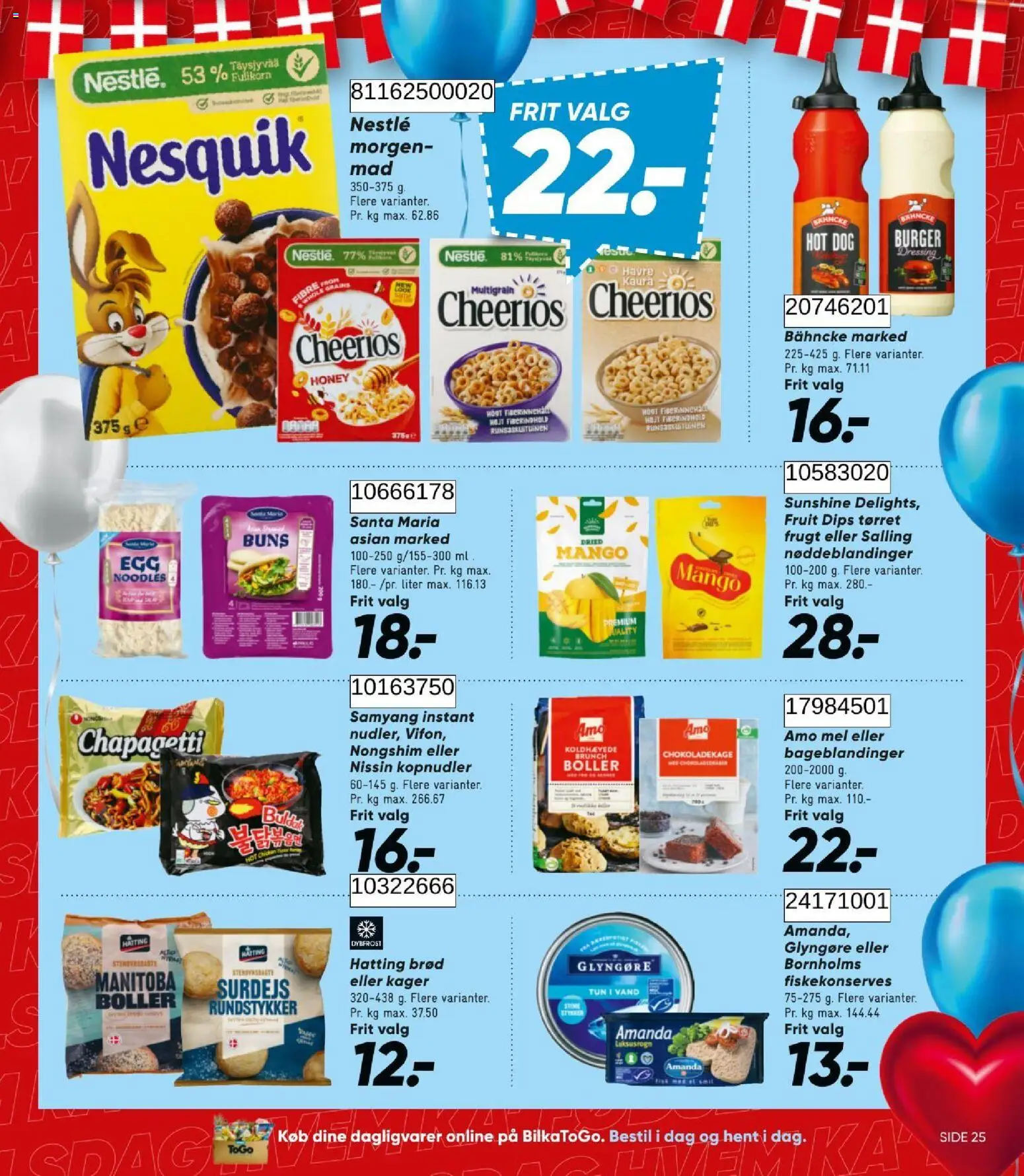 Bilka tilbudsavis – gyldig fra 14/08/2026 | Side: 30 | Produkter: Dagligvarer, Brød, Mel, Dressing