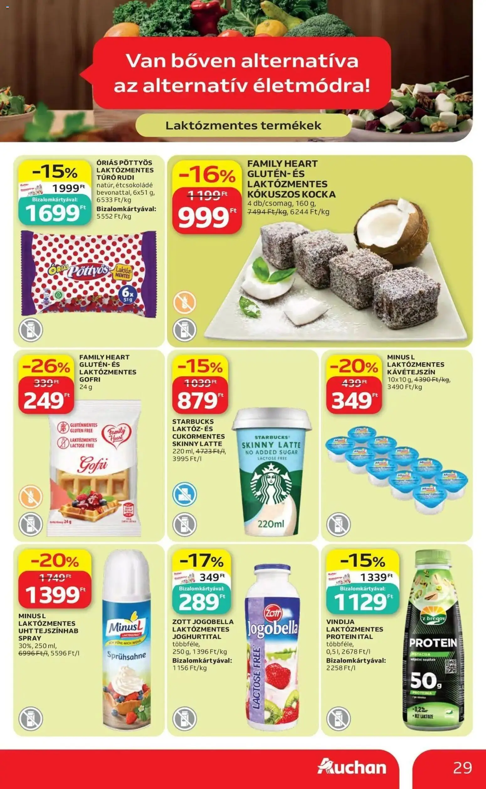 Auchan akciós ujság - amely érvényes a következő dátumtól: 30.04.2026 | Oldal: 29