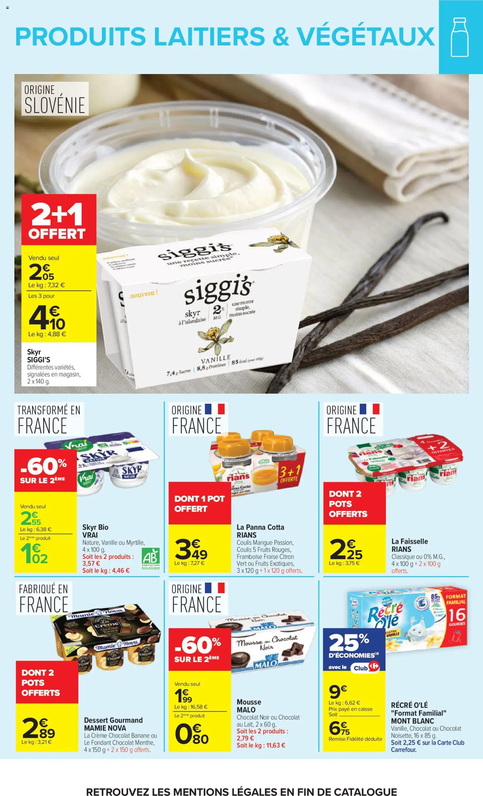 {H1} | Page: 18 | Produits: Fraise, Framboise, Mousse, Chocolat