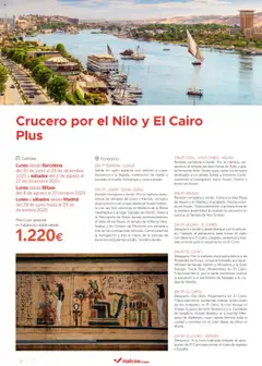 Vista previa Halcón Viajes Egipto válido desde el 01.07.2025 | Página: 12 | Productos: Navegación