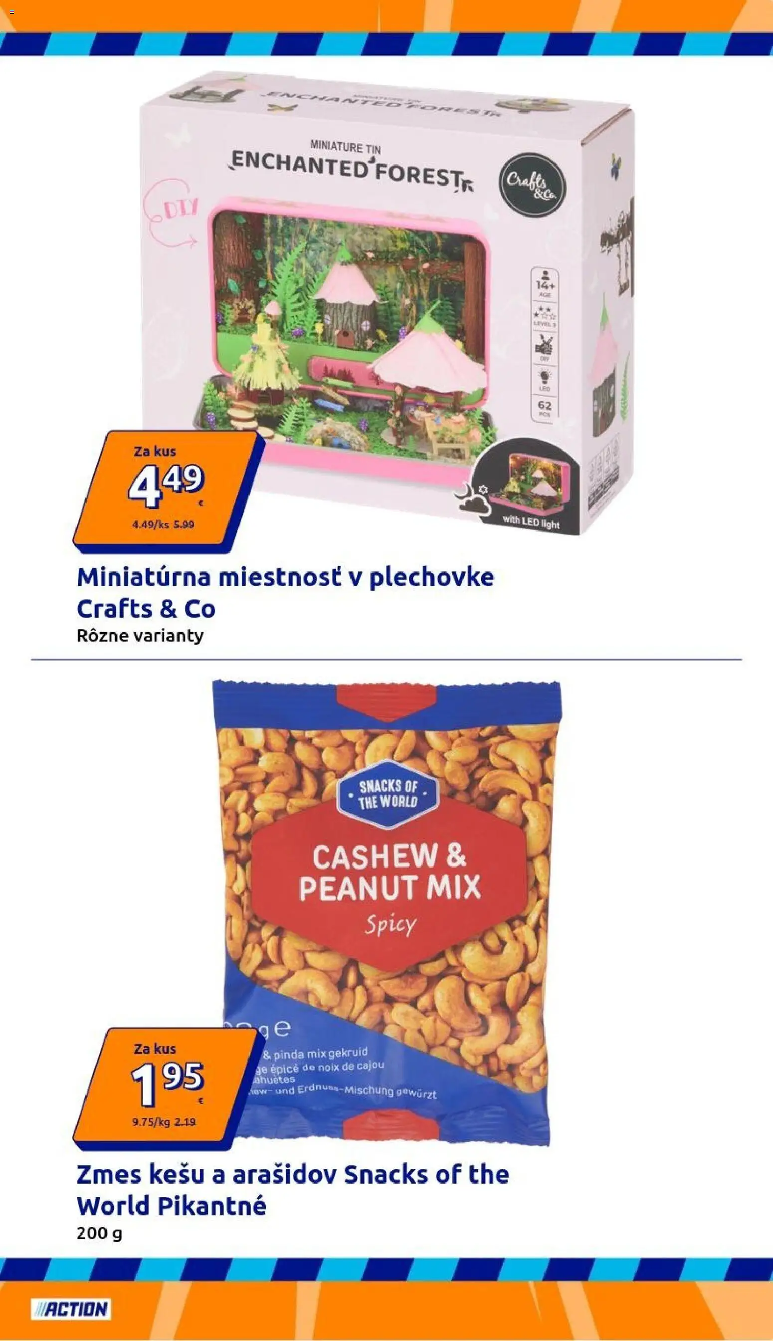 Nové Action akcie – leták je platný od 16.09.2026 | Strana: 27 | Produkty: Led, Kešu
