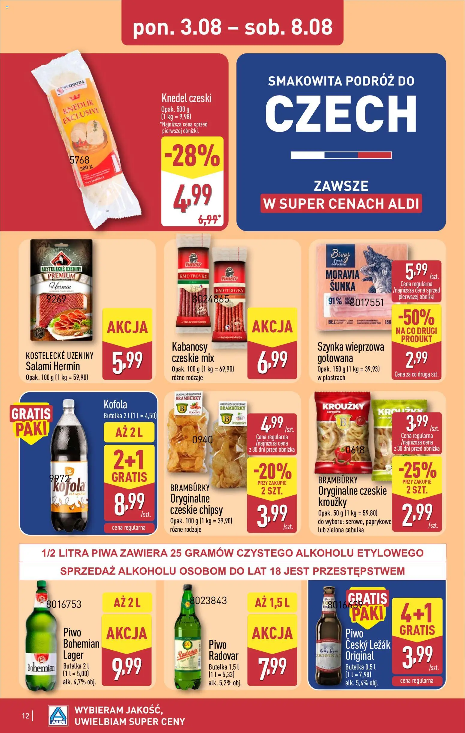 Aldi Polsko leták od 03.08.2026 | Strana: 12