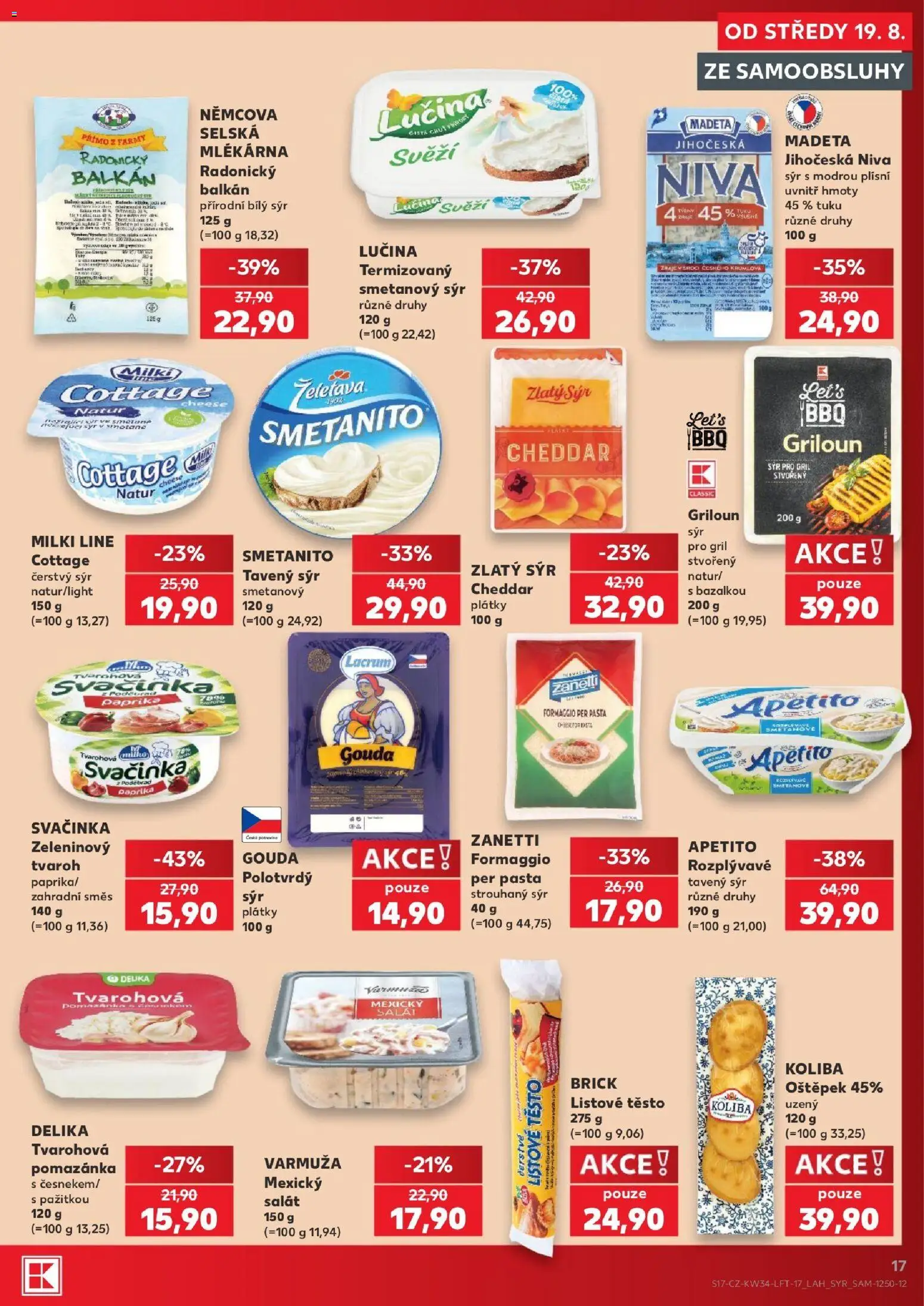 Kaufland leták - Ostrava od 19.08.2026 | Strana: 17