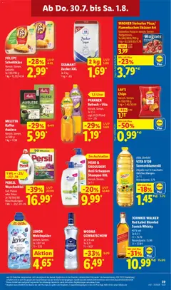 HEAD & SHOULDERS Anti-Schuppen Shampoo XXL, Versch. Sorten. Je 1 l ab 27.07.2026 gültig | Seite: 61