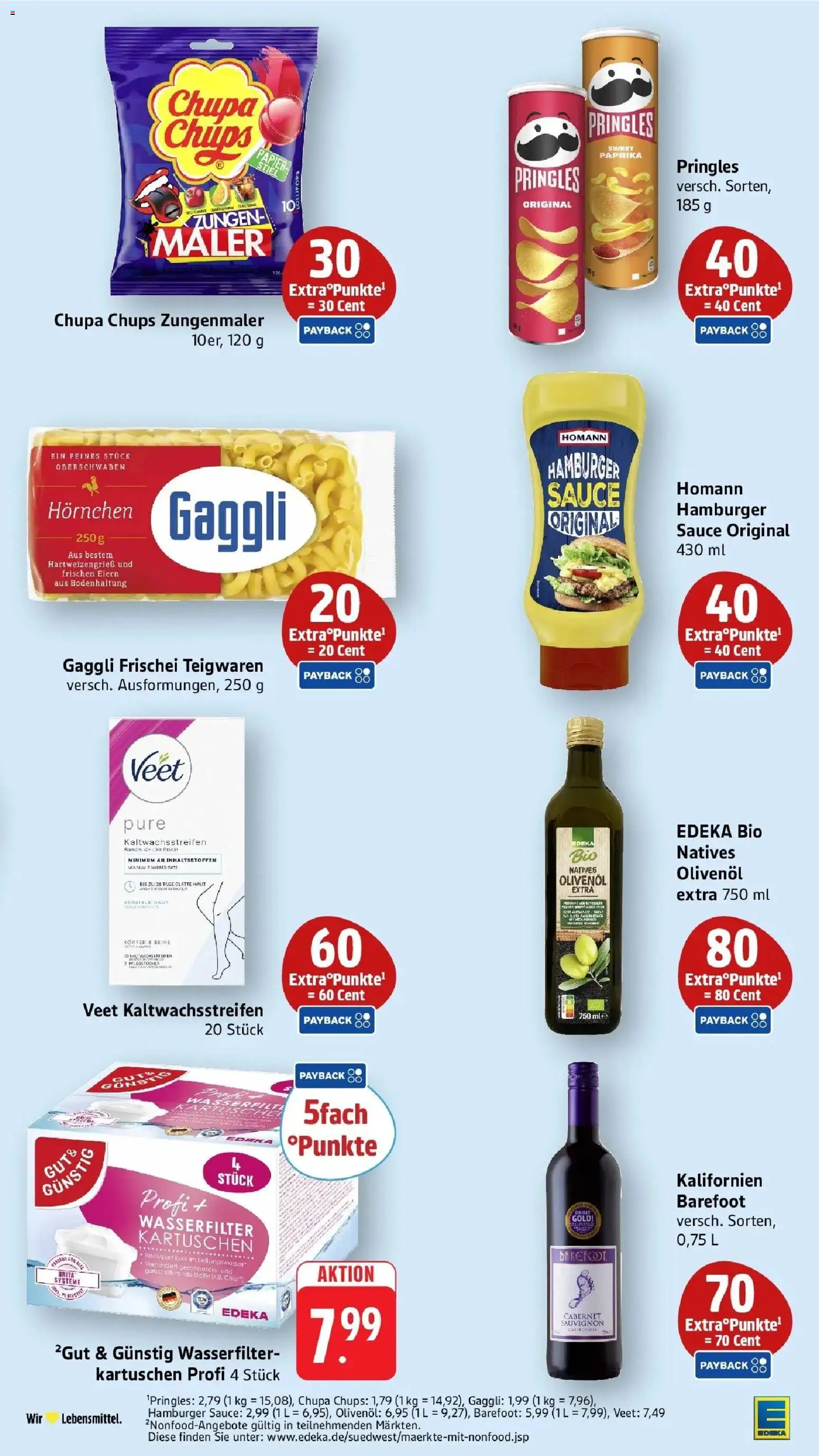 Edeka Prospekt Freiburg – gültig ab 27.07.2026 | Seite: 41 | Produkte: Olivenol, Paprika, Pringles