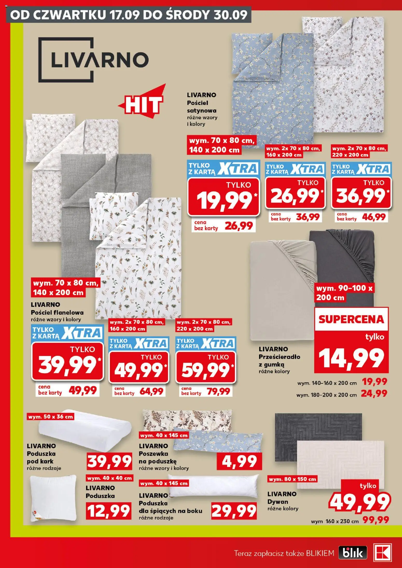 Kaufland Polsko leták - Mocny start od 21.09.2026 | Strana: 28 | Produkty: Karty