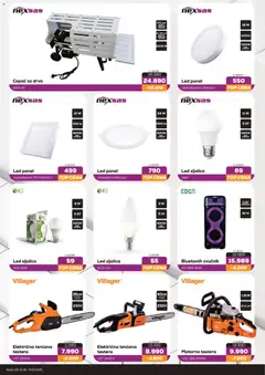 Tri O katalog - pregled Tri O kataloga - važi od 15.09.2026 | Strana: 2 | Proizvode: Bluetooth zvučnik, Sijalica, Zvučnik, Motorna testera