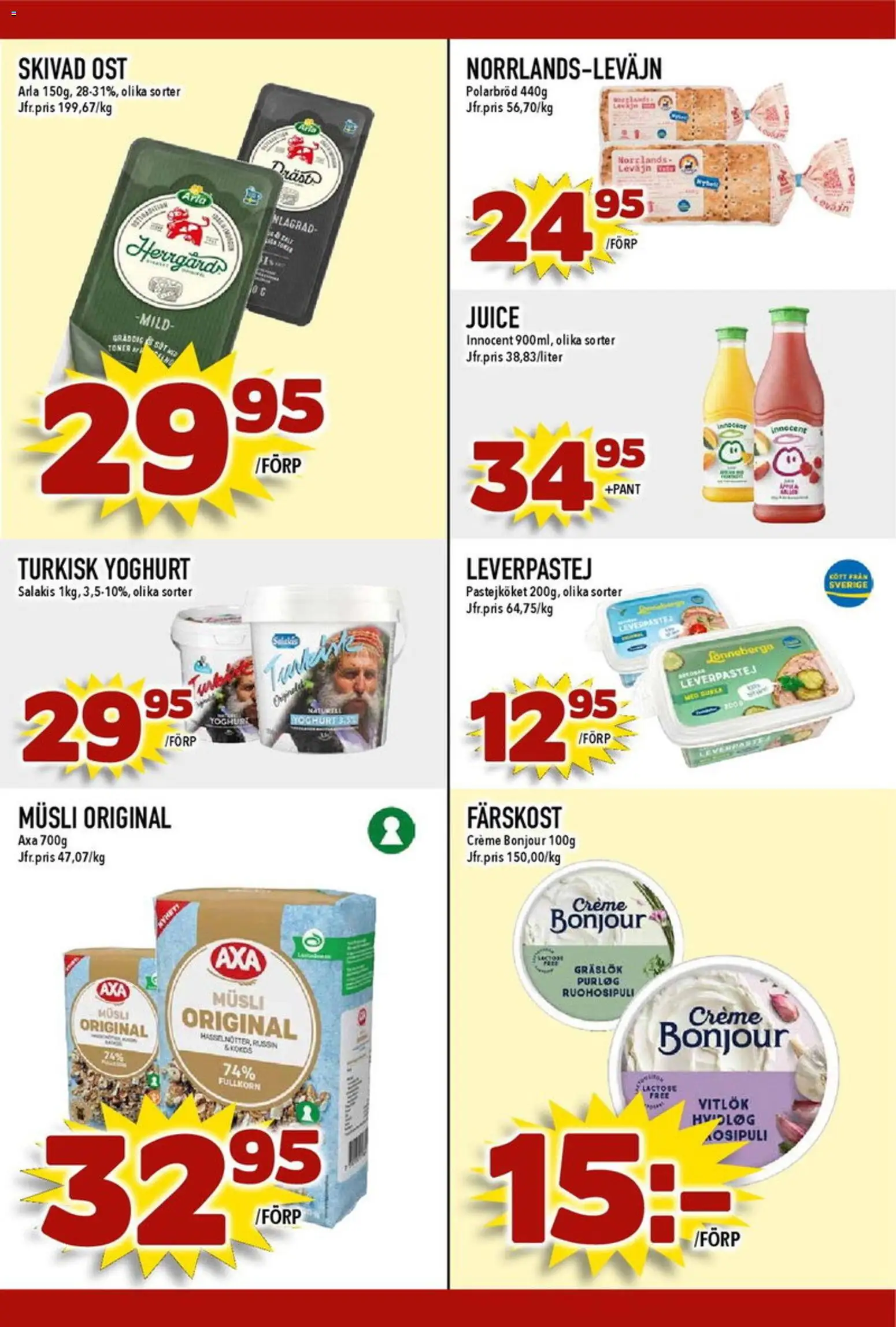 Matdax reklamblad aktuell från 22/06/2026 | Sida: 18