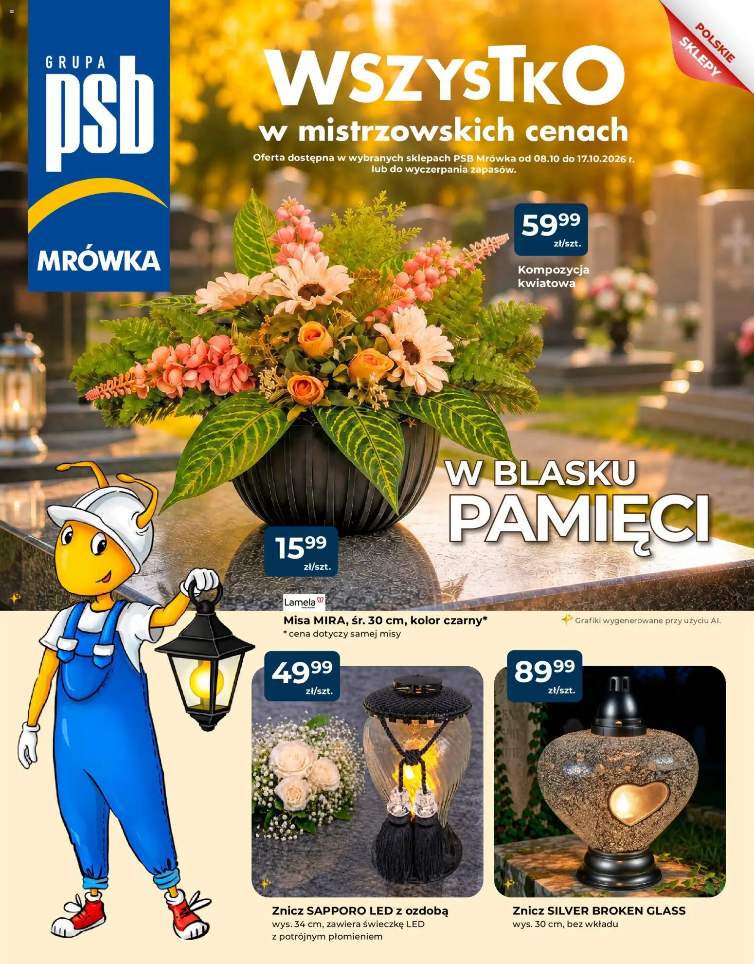 Mrowka Czwartek, 8 Października Duże Oszczędności