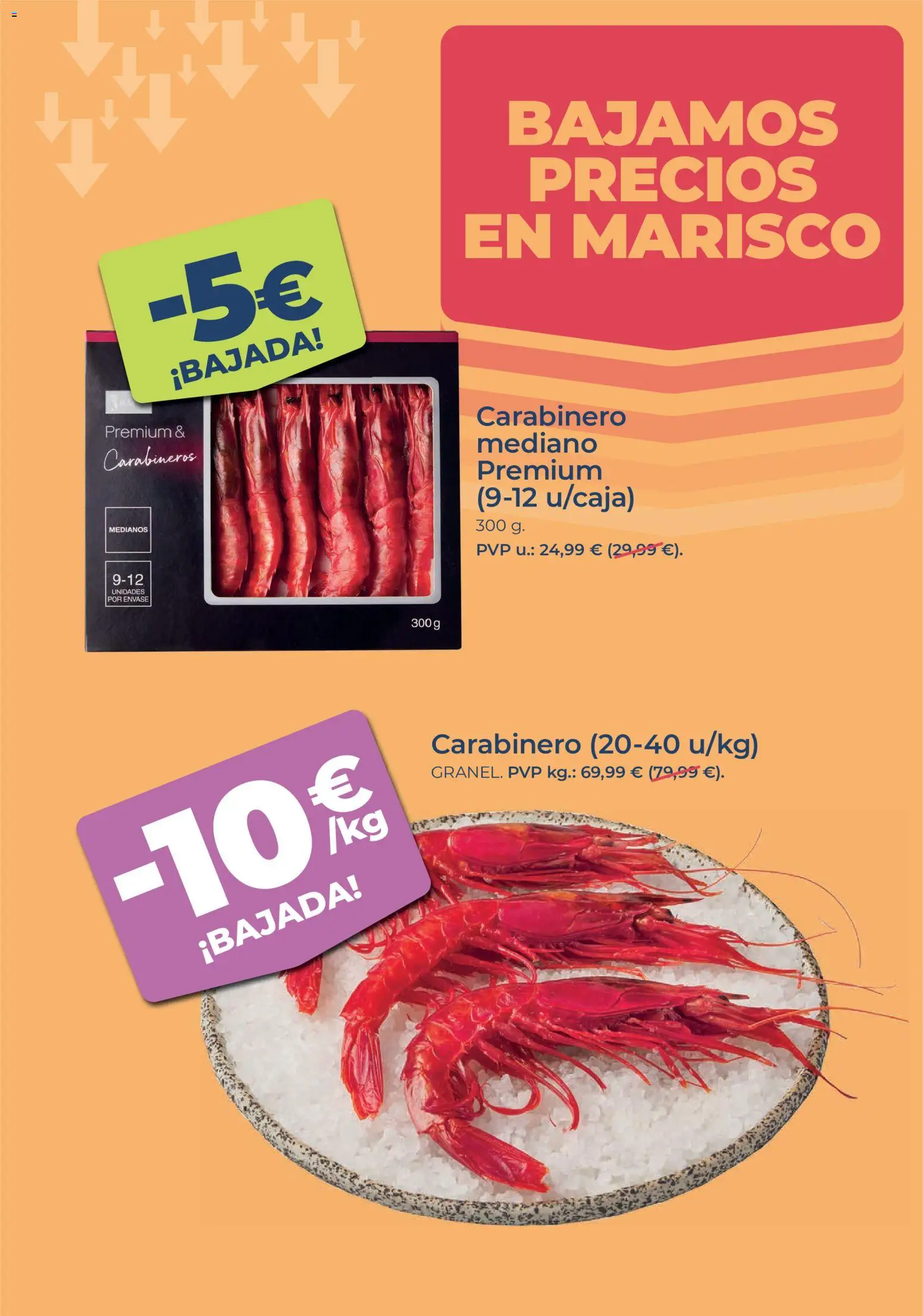 La Sirena Bajamos los precios en marisco │ válido desde el 08/10/2026 | Página: 5