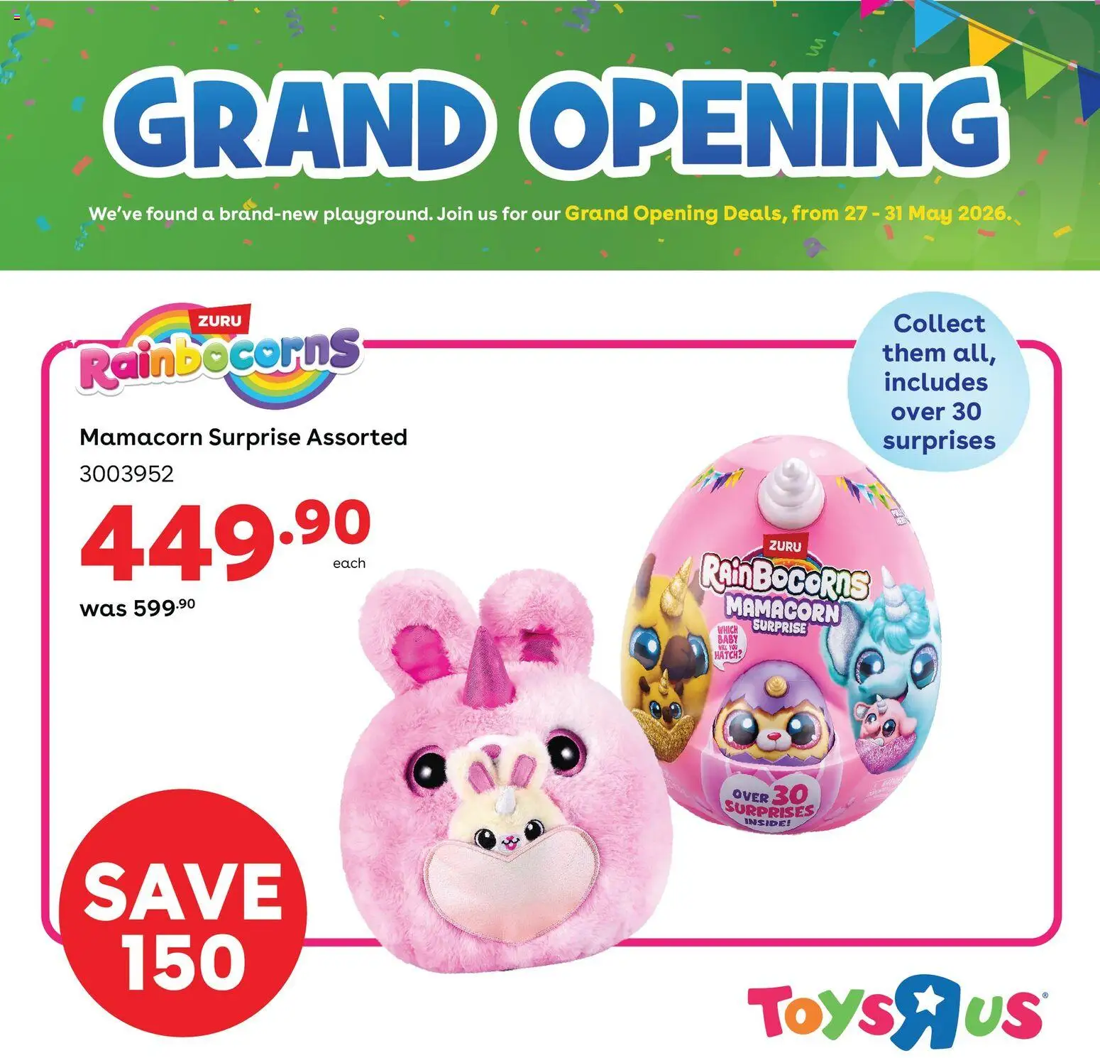 New Toys R Us catalogue – valid from 27.05.2026 | Page: 7 | Products: Toys