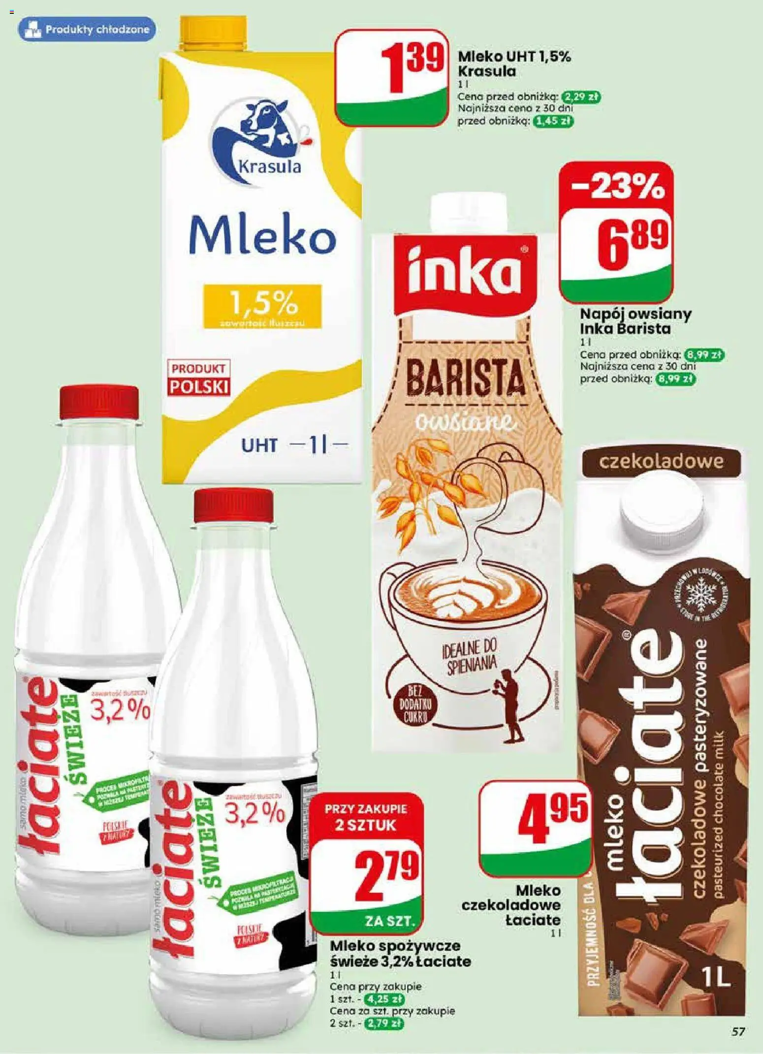 Dino gazetka od 20.05.2026 | Strona: 57 | Produkty: Napój owsiany, Mleko