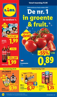 Lidl folder week 25 - Voorbeeld van een folder van Lidl, geldig van 15.06.2026