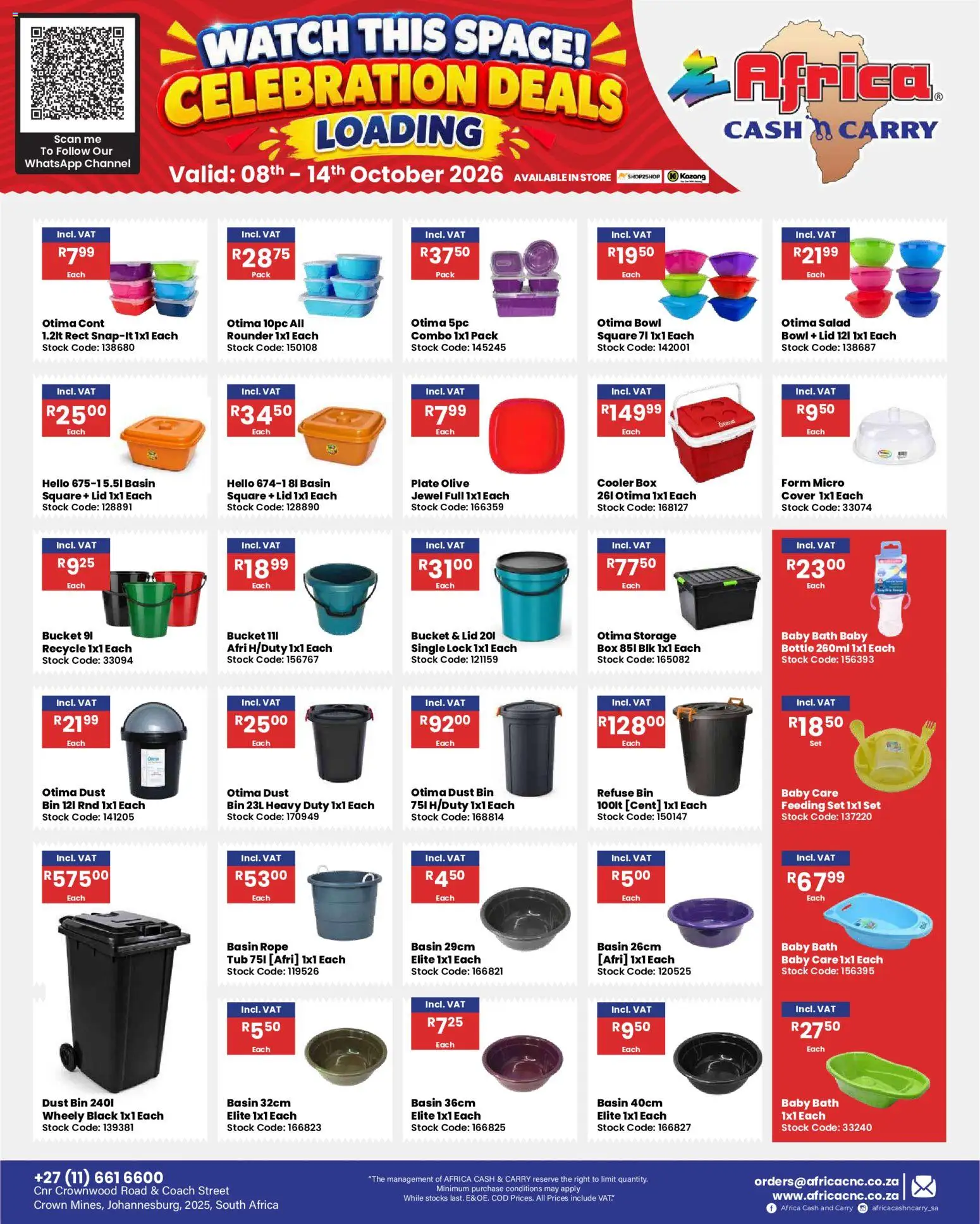 New Africa Cash & Carry catalogue – valid from 08/10/2026 | Page: 64