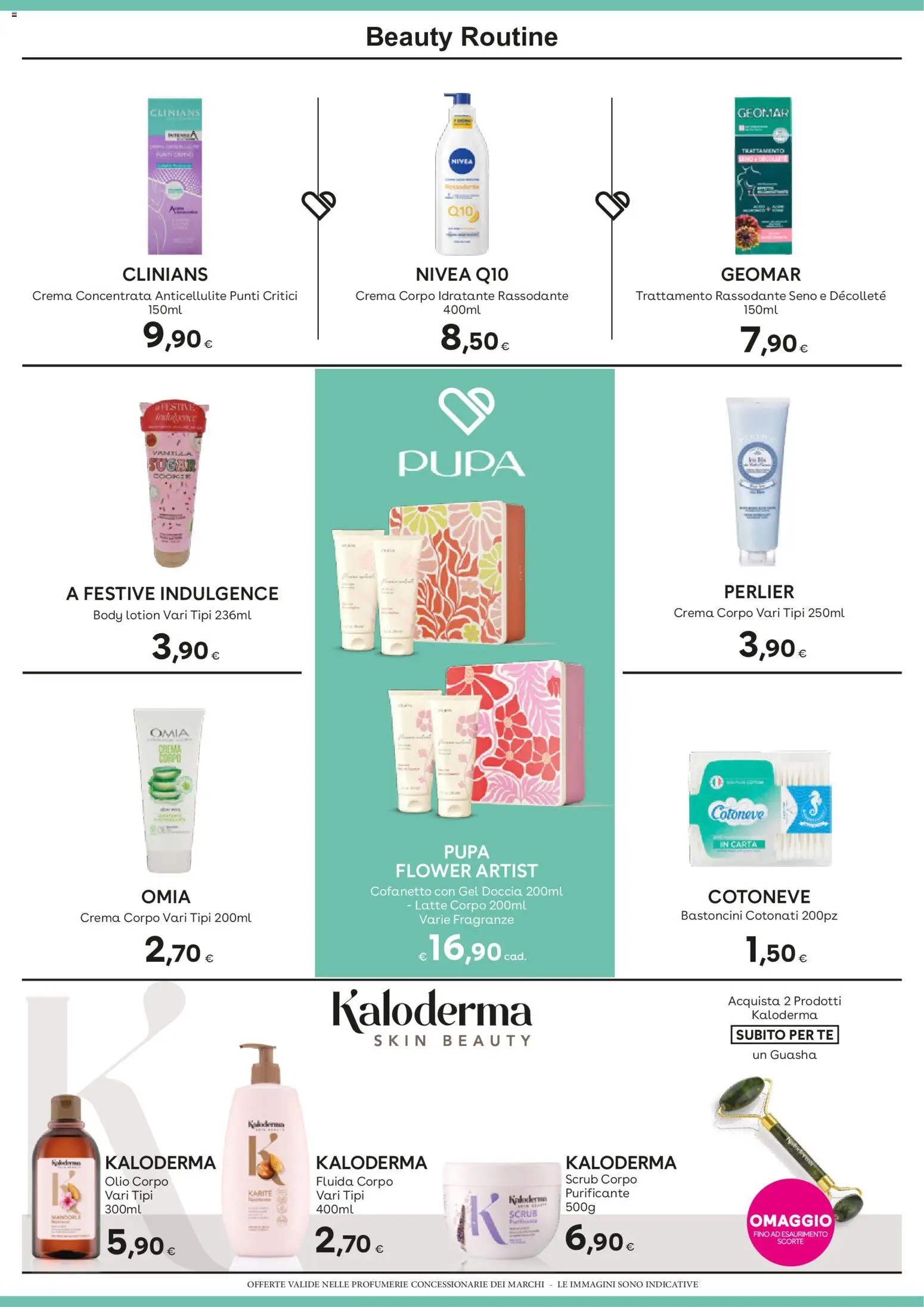 Volantino Idea bellezza del 01.05.2026 | Pagina: 12 | Prodotti: Crema, Tè, Scrub, Latte
