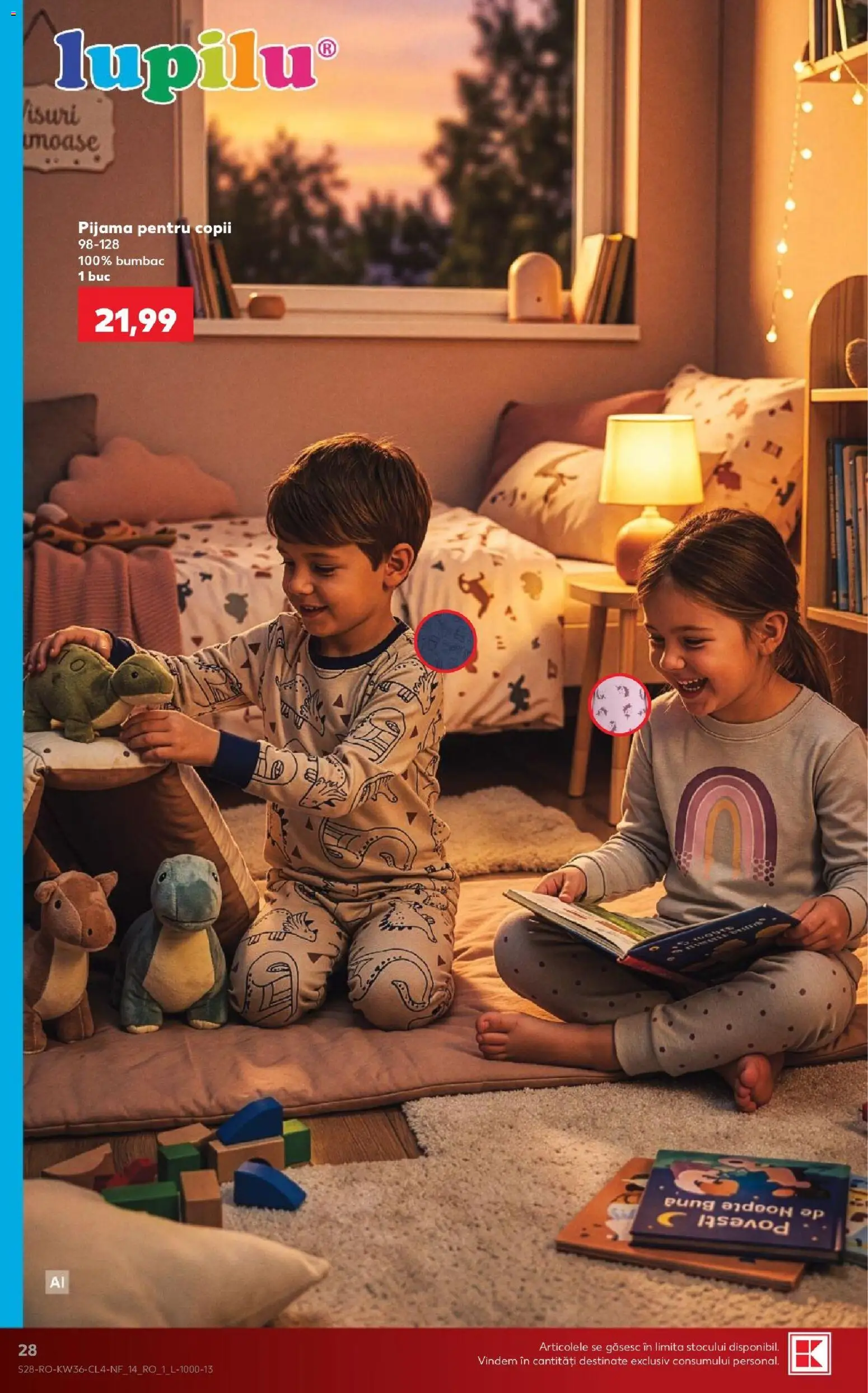 Noul catalog Kaufland – valabil de la 02.09.2026 | Pagină: 28 | Produse: Pijamă