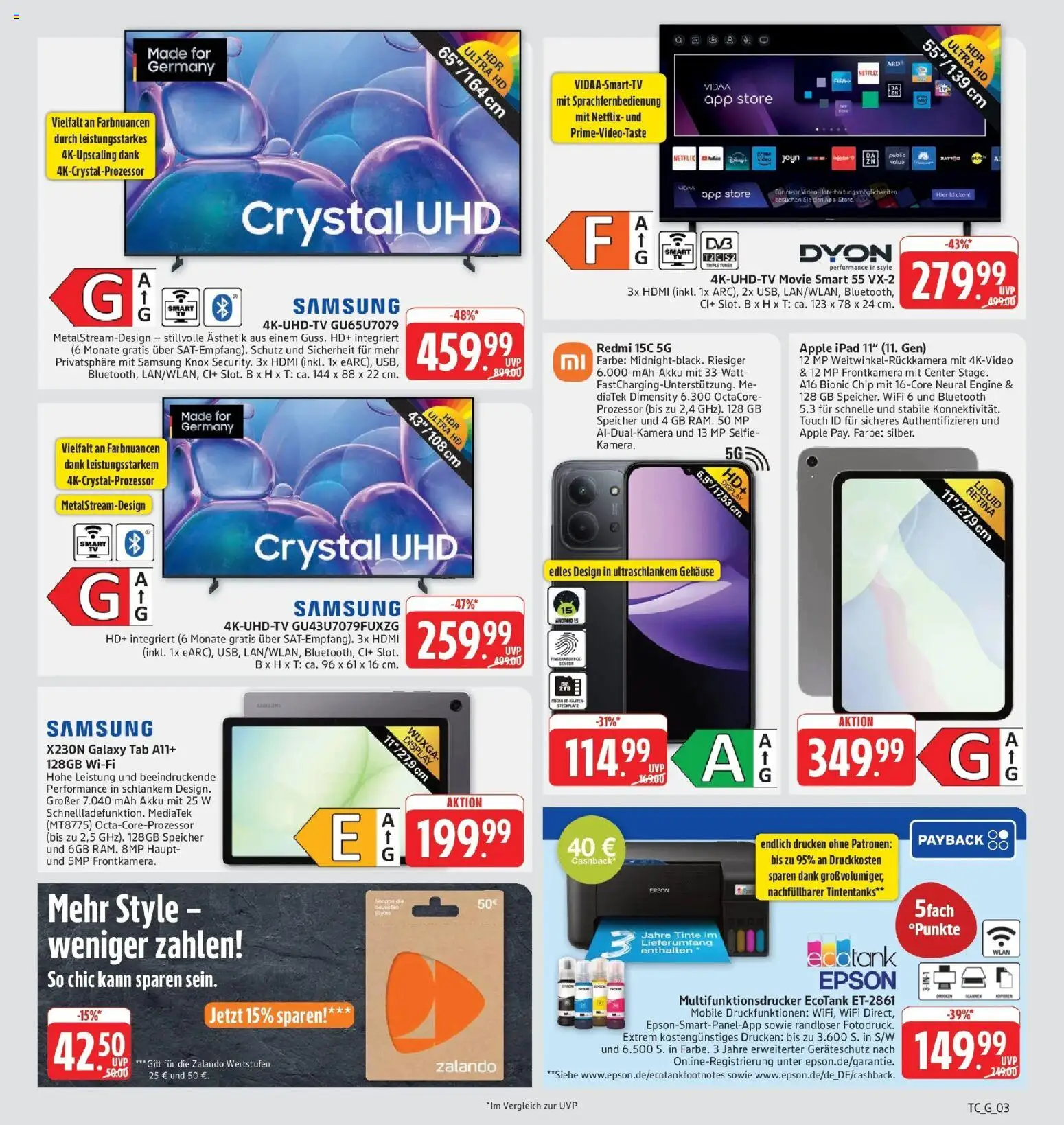 Eislingen – gültig ab 10.08.2026 | Seite: 31 | Produkte: Epson, Ipad, Samsung, Apple