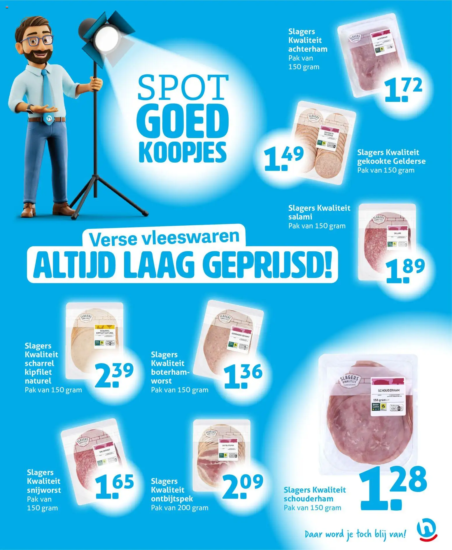 {H1} | Pagina: 13 | Producten: Salami, Gehakt, Worst, Vleeswaren
