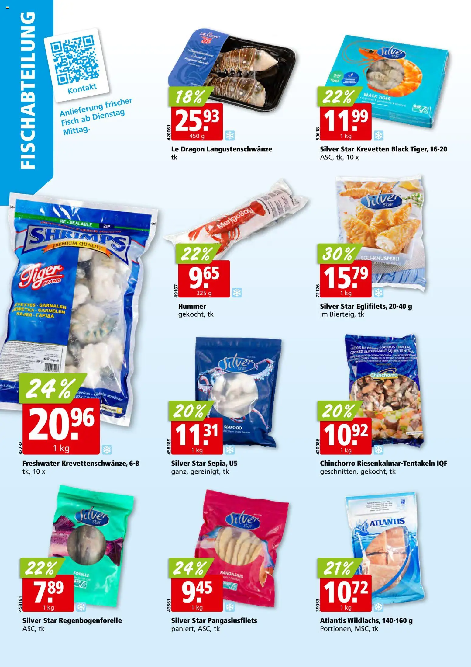 Aligro aktionen Schlieren, Gossau SG, Frauenfeld, Rapperswil-Jona, Sargans, Bern – gültig ab 29.06.2026 | Seite: 4 | Produkte: Garnelen, Fisch