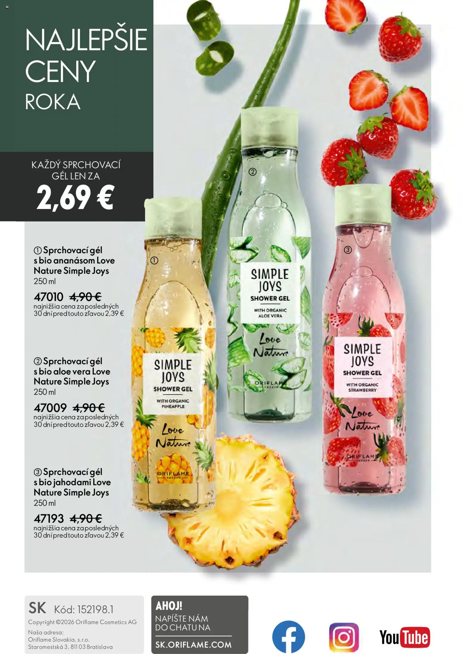 Nové Oriflame akcie – leták je platný od 15.04.2026 | Strana: 148