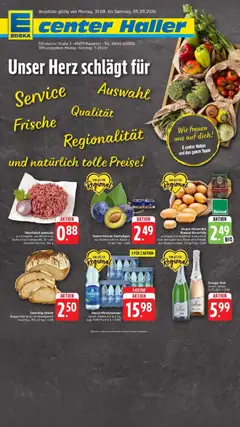 E center Prospekt Raunheim ab 31.08.2026 gültig