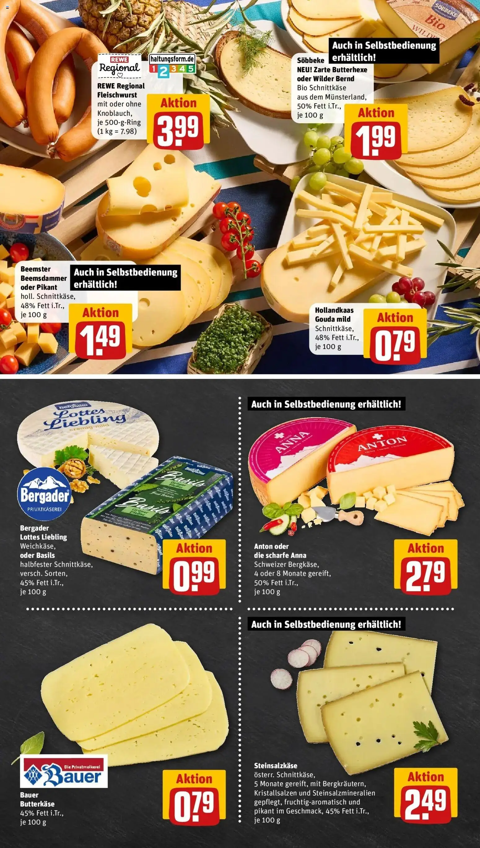 REWE Prospekt ab 17.08.2026 zum Blättern » Angebote | Seite: 11 | Produkte: Gouda, Pfeffer