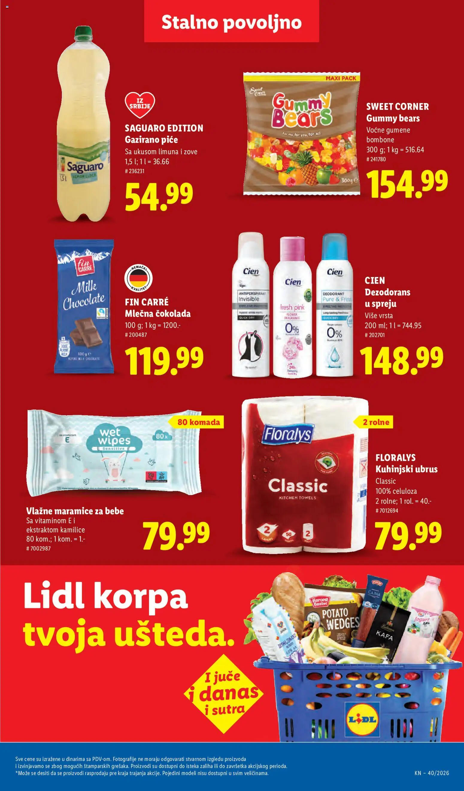 Lidl katalog - važi od 01.10.2026 | Strana: 47