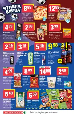 Pogląd oferty "Spar gazetka - Eurospar" - ważna od 17.06.2026 | Strona: 12 | Produkty: Zapiekanka, Pepsi, Tortilla, Orzeszki ziemne