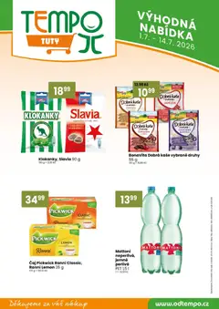 Náhled letáku Tempo leták - Tuty od 01.07.2026 | Strana: 12 | Produkty: Oleje, Vál, Mattoni, Kaše