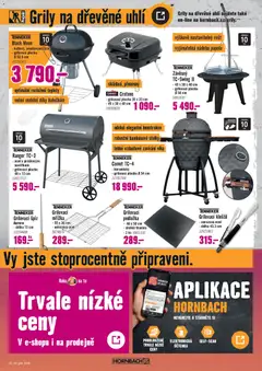Náhled letáku HORNBACH leták - Grily od 29.04.2026 | Strana: 5 | Produkty: Špíz, Dřevěné uhlí, Rošt