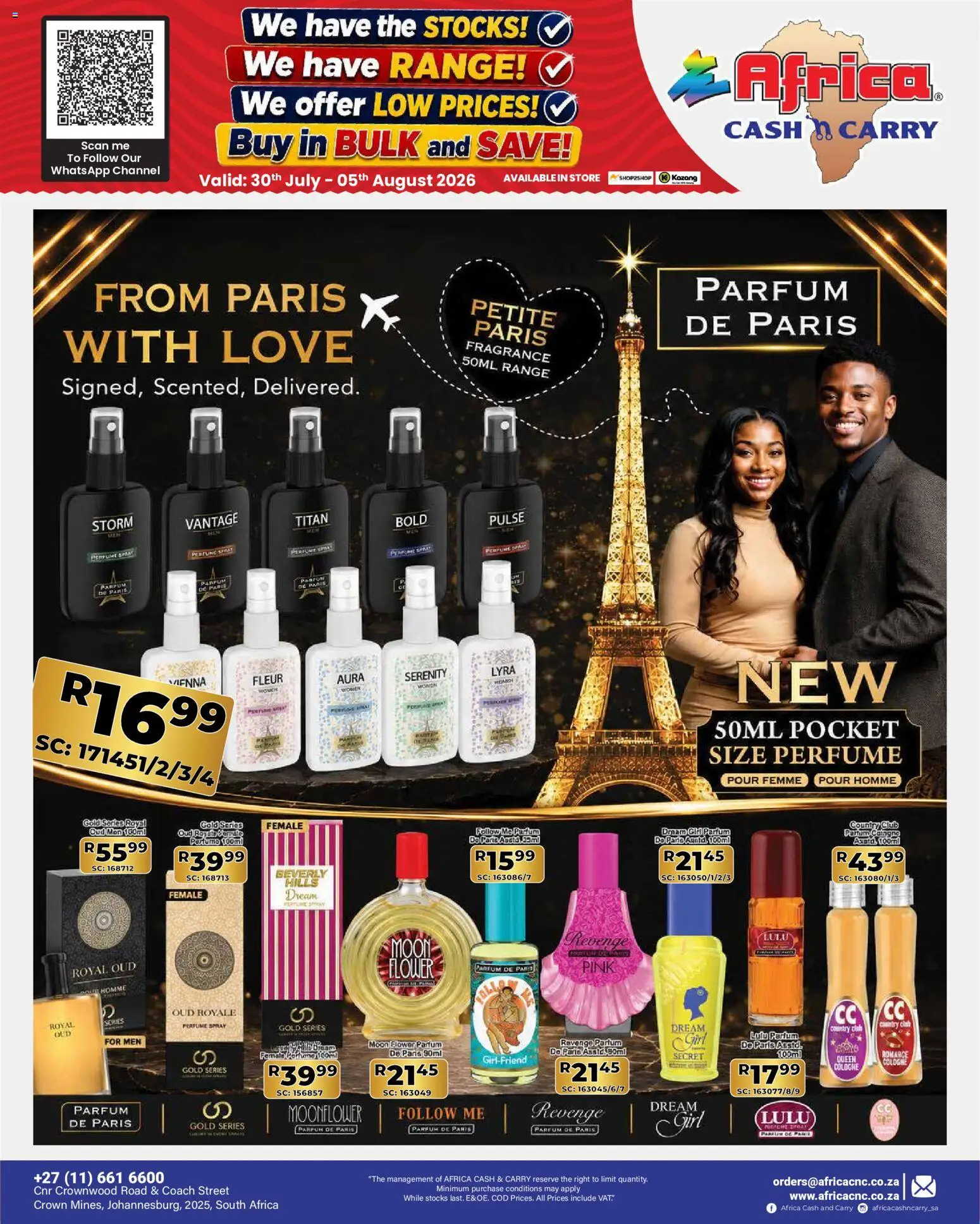 New Africa Cash & Carry catalogue – valid from 30/07/2026 | Page: 73