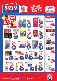 21.05.2026 tarihinden itibaren geçerli olan Bizim Toptan kataloğu önizlemesi | Sayfa: 2 | Ürünler: Mendil, Sabun, Kahve, Çay