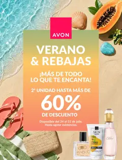 Vista previa Avon Verano Rebajas válido desde el 24/07/2026