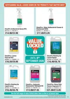 Preview of Booker Wholesale - Summer Catering News 2026 valid from 16/06/2026 | Page: 9