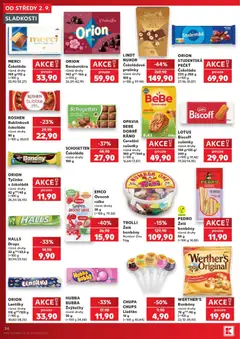 Náhled letáku SCHOGETTEN Čokoláda, různé druhy 100 g od 02.09.2026 | Strana: 34