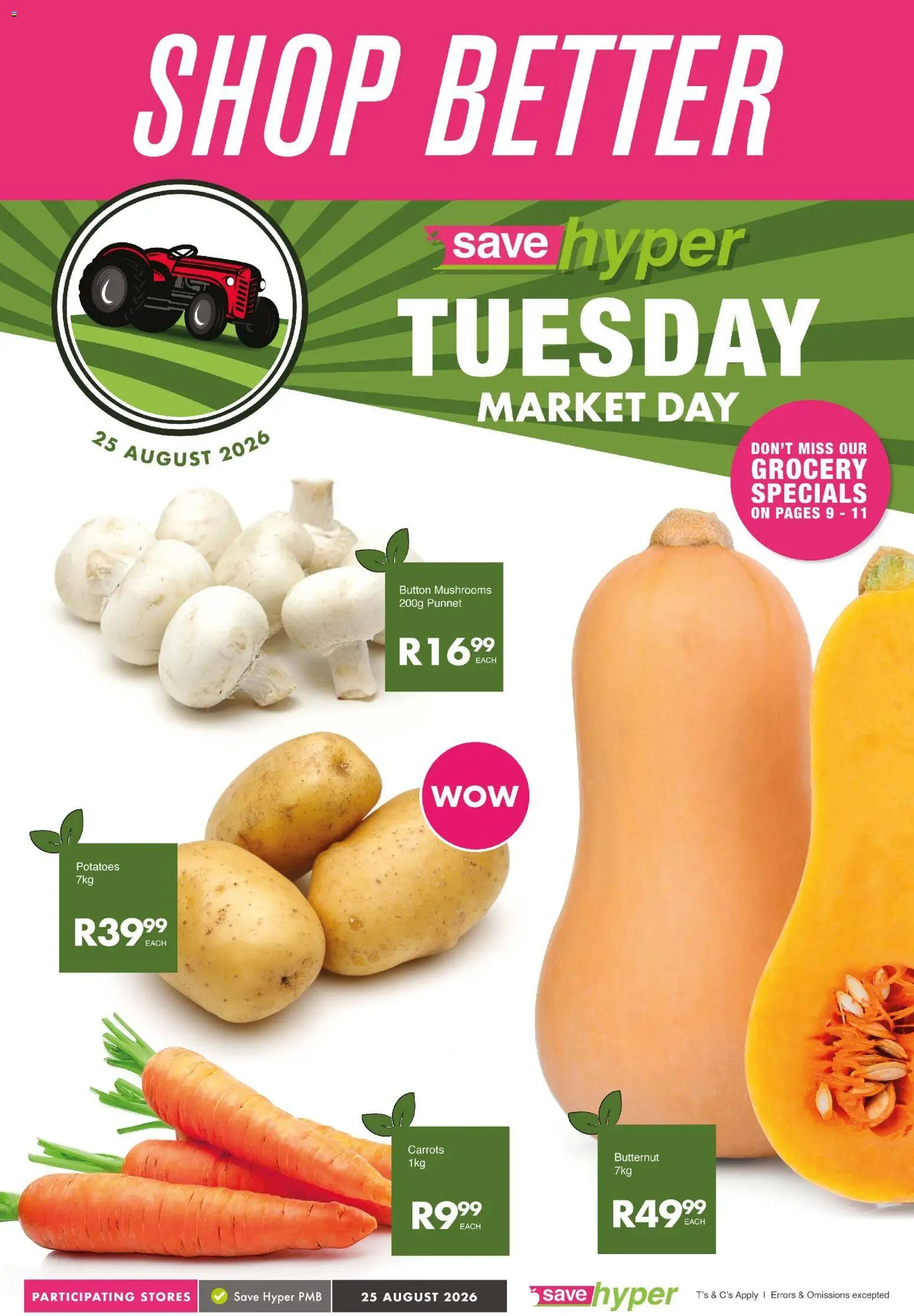 New Save catalogue – valid from 25/08/2026 | Page: 1