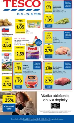 Tesco leták platný od 16.09.2026