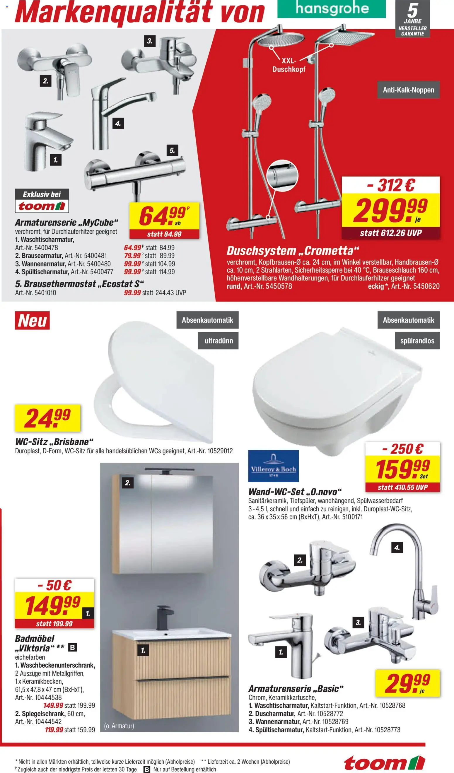 Toom Baumarkt Prospekt – gültig ab 22.08.2026 | Seite: 19
