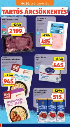 SZENDVICS-SONKA, szeletelt, 75% hústartalom 200 g/csomag - amely érvényes a következő dátumtól: 14.05.2026 | Oldal: 2