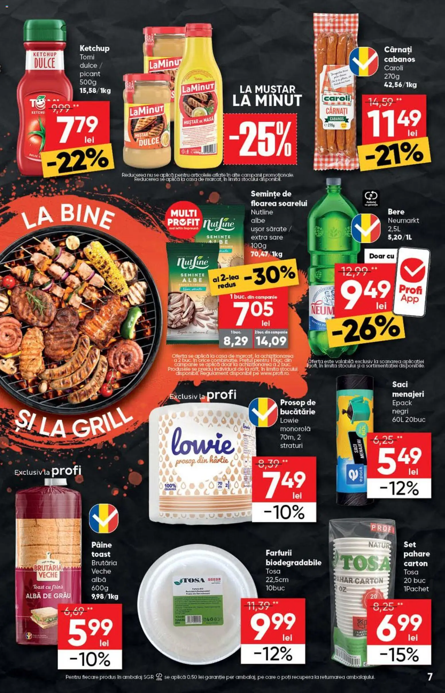 Noul catalog Profi – valabil de la 10.06.2026 | Pagină: 7 | Produse: Raft, Semințe, Pâine, Cârnați