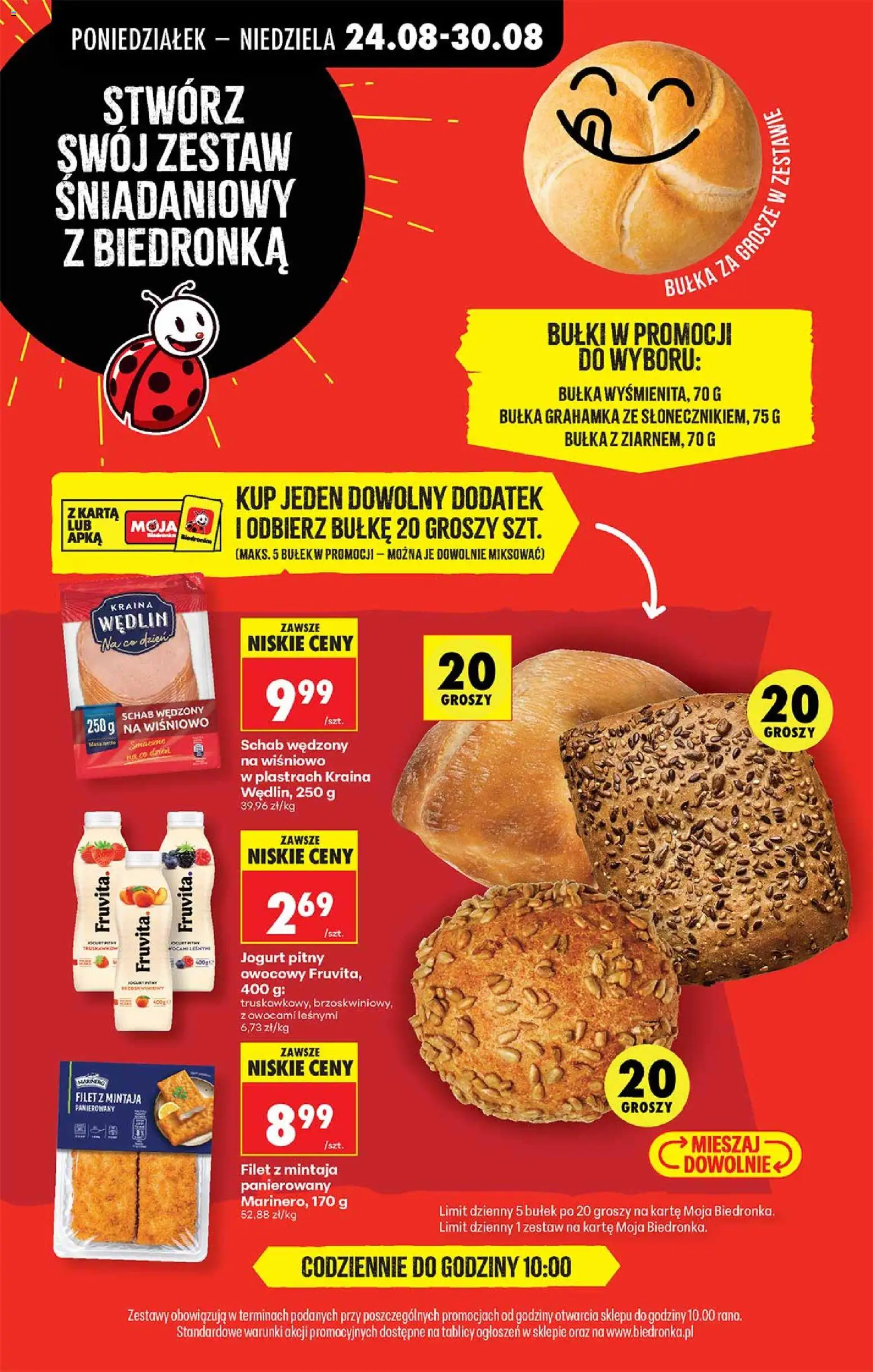 Biedronka Polsko leták od 24.08.2026 | Strana: 67 | Produkty: Jogurt, Filet