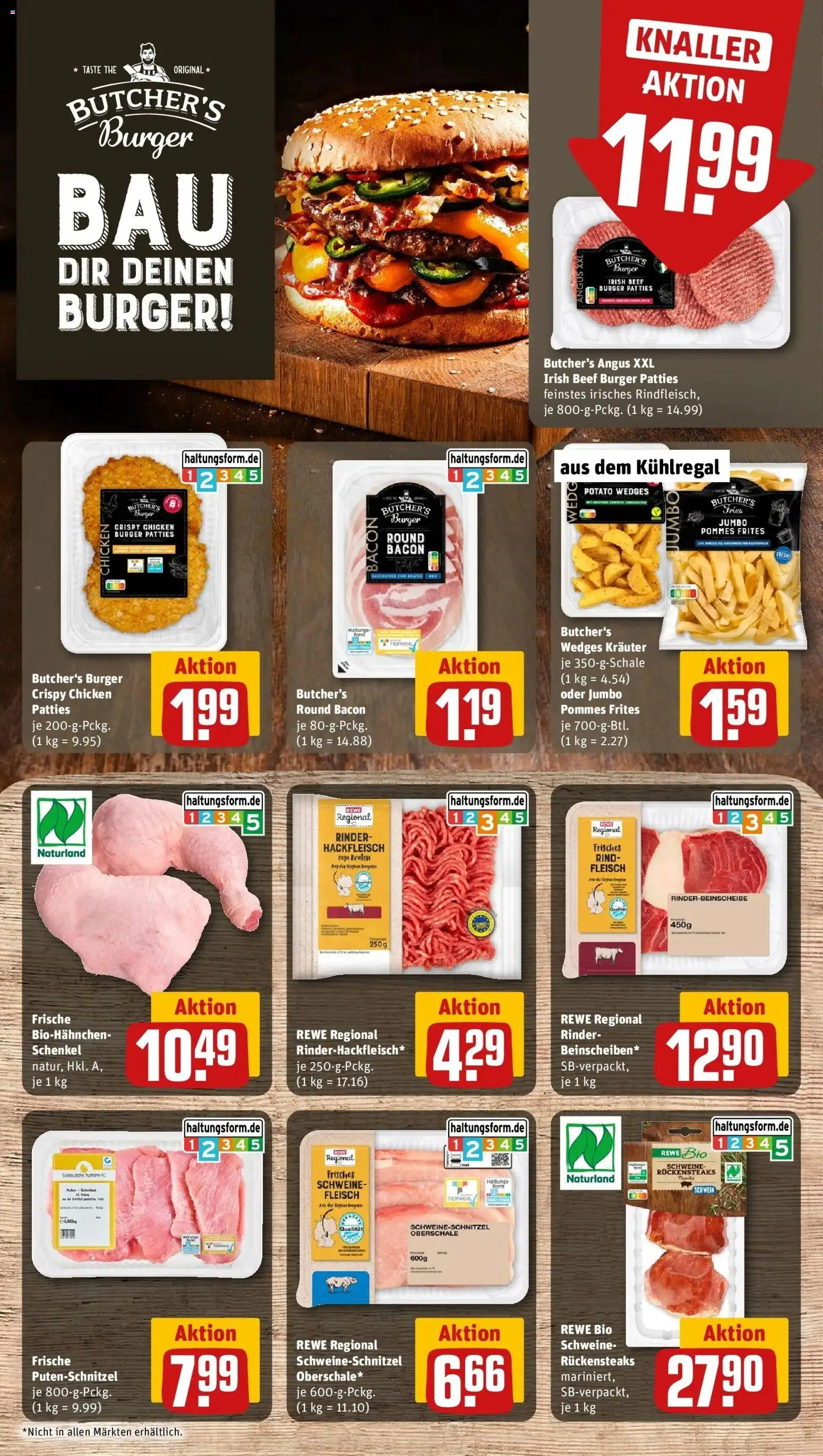 Rewe Prospekt Meitingen	 – gültig ab 10.05.2026 | Seite: 10 | Produkte: Pommes, Burger, Pommes frites, Fleisch