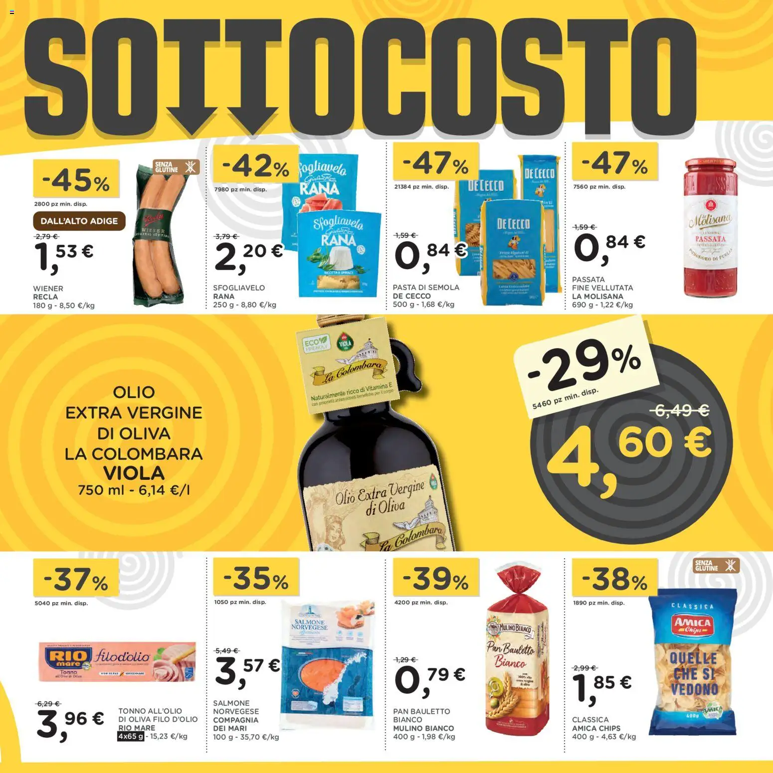 Volantino Poli del 02/09/2026 | Pagina: 4 | Prodotti: De Cecco, Pasta di semola, Tonno, Semola
